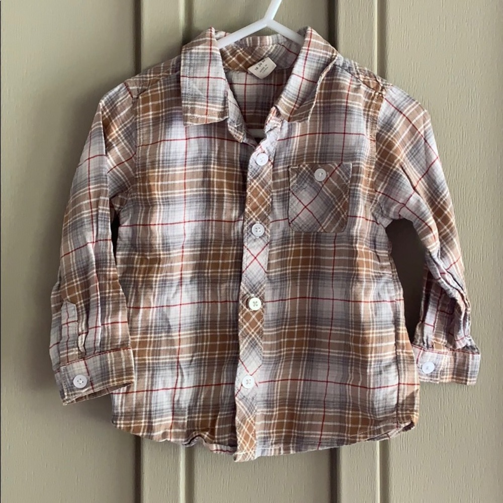 Old Navy Button Down Shirt size 18-24M